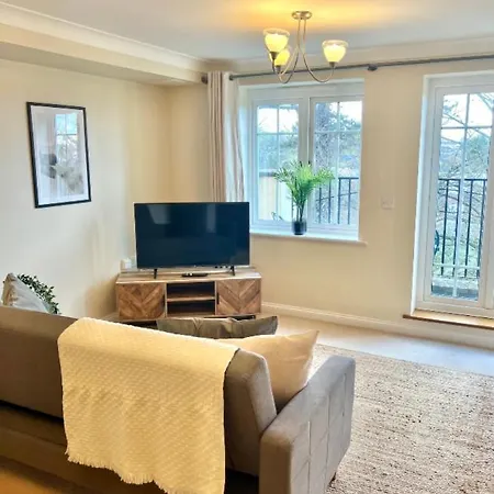 2 Bed Serviced Apartment With Balcony, Free Parking, Wifi & Netflix In Basingstoke Exterior photo